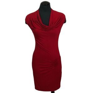 Max Studio Red Draped Dress - Women’s S
